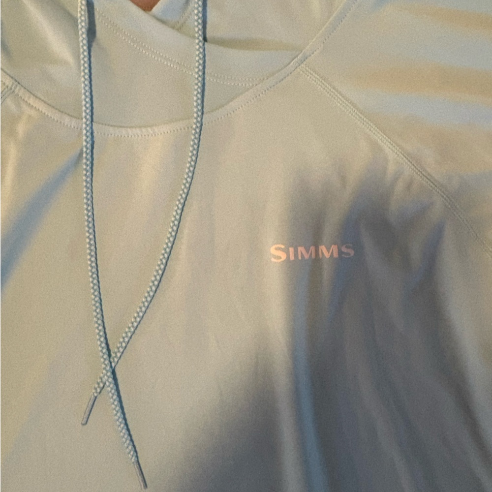 Simms Sky Blue Pullover - Picture 2 of 4